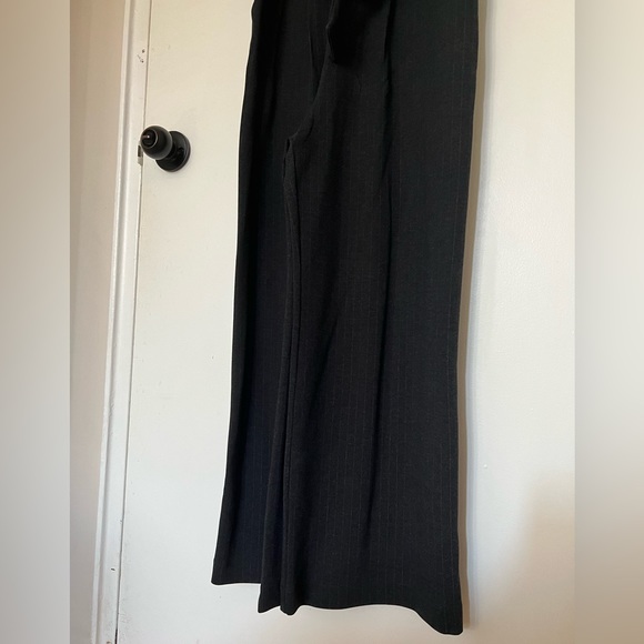 Uniqlo Black Stripe Jumpsuit - Picture 3 of 3